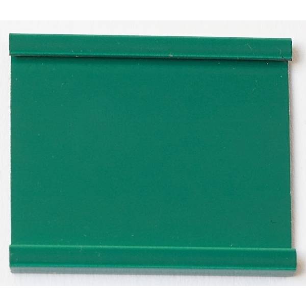 Einsteckschiene magnetisch 40x34mm grün VE=12 Stück
