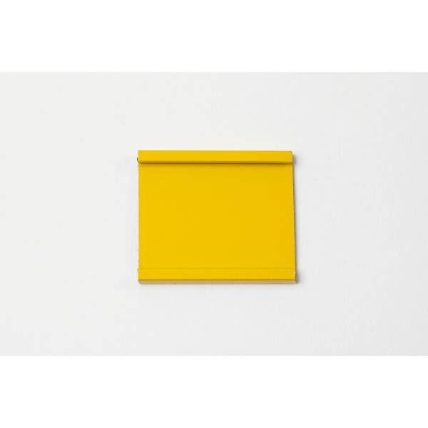 Einsteckschiene magnetisch 40x34mm gelb VE=12 Stück