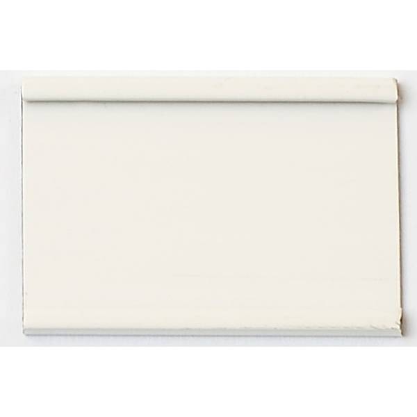 Einsteckschiene magnetisch 50x34mm weiß VE=9 Stück