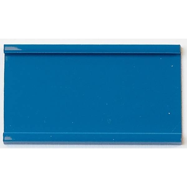 Einsteckschiene magnetisch 60x34mm blau VE=7 Stück