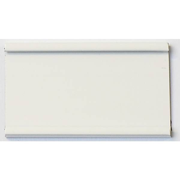 Einsteckschiene magnetisch 60x34mm weiß VE=7 Stück-0