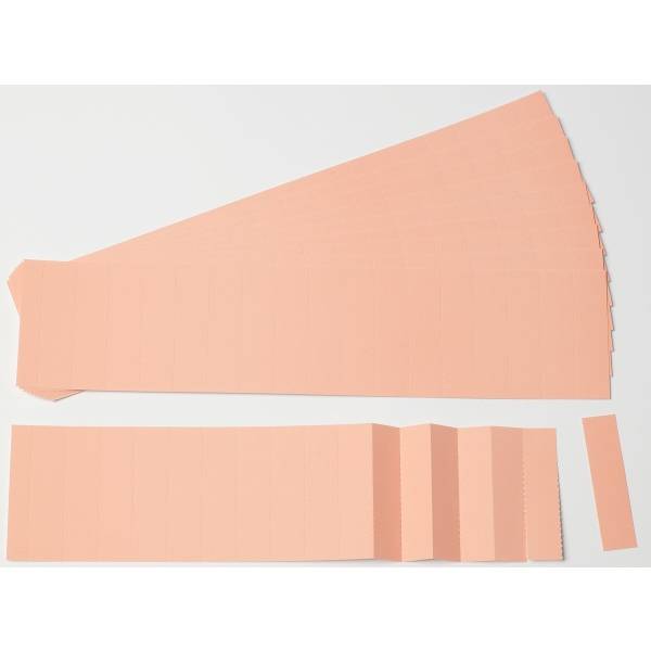 Einsteckkarten für 34mm Einsteckschiene 40x32mm rosa VE=90 Stück