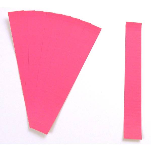 Einsteckkarten für 34mm Einsteckschiene 50x32mm magenta VE=90 Stück-0