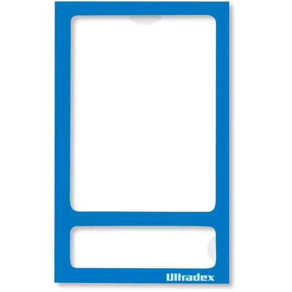 Fototasche magnetisch ohne Rückwand 70x113mm blau VE=5 Stück