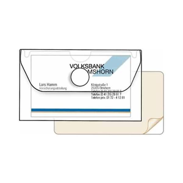 Visitenkartenetui selbstklebend VE=100 Stück-2
