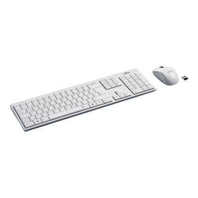Fujitsu LX390 Tastatur - Tastatur - 1.000 dpi - Grau, Weiß
