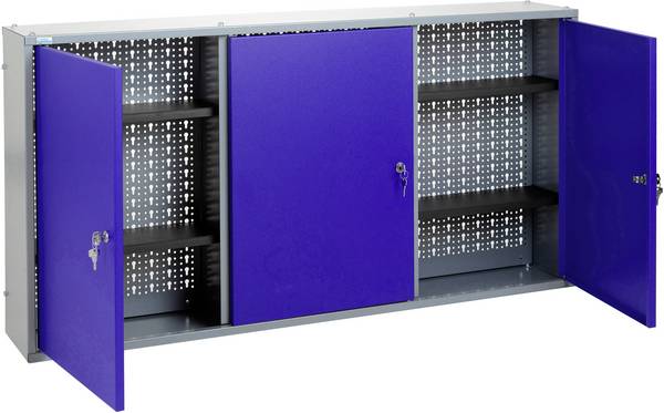 Küpper 70097 Werkzeug-Hängeschrank (L x B x H) 190 x 1200 x 600 mm Blau, Silber