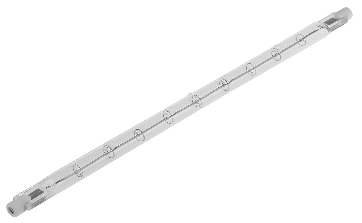 RS PRO Infrarotlampe, Klar, 500 W, R7S, 230 V, 254 mm lang, 20mm Ø