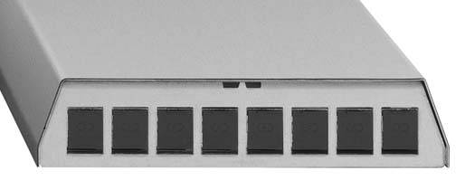 Rutenbeck Patchpanel UM Cat.6A iso 8 Universalmodule PP-UM-Cat.6Aiso8/8Ap