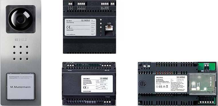 SET CVSG 850-1 Video-Tuersprechanlage Kabelgebunden Silber - Telefonanlage