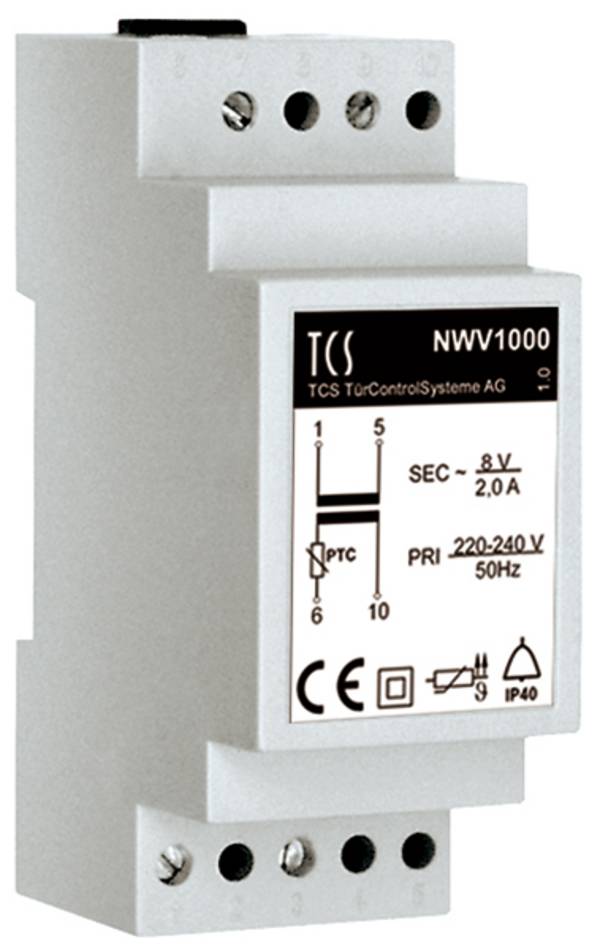 TCS Tür Control Klingeltransformator 2 A