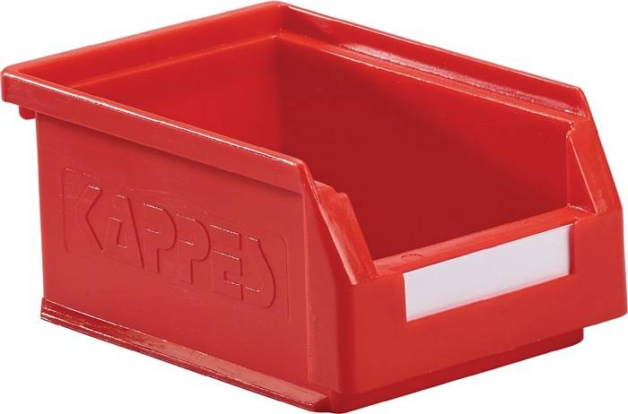 Sichtlagerkasten L160xB105xH75mm PE rot KAPPES-0