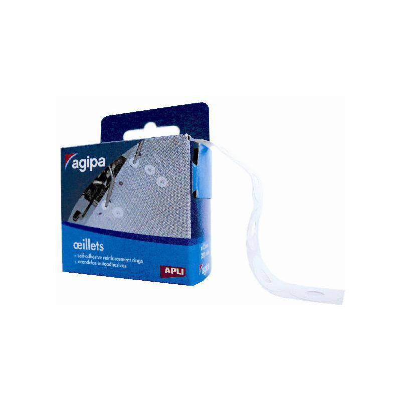 agipa Lochverstärkungsringe, weiß, Durchmesser: 13 mm-0