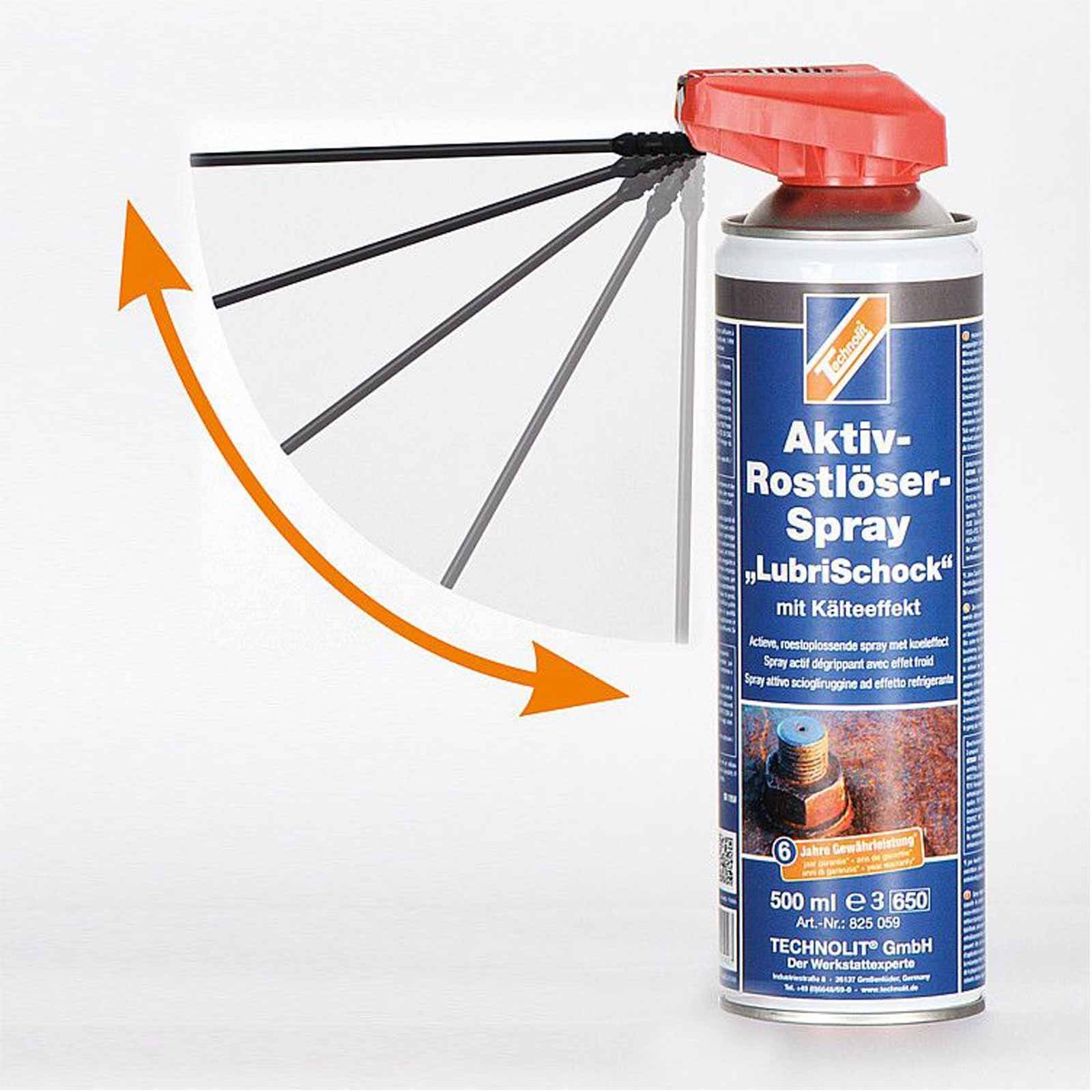 TECHNOLIT Aktivrostlöser-Spray LubriSchock 500 ml-1
