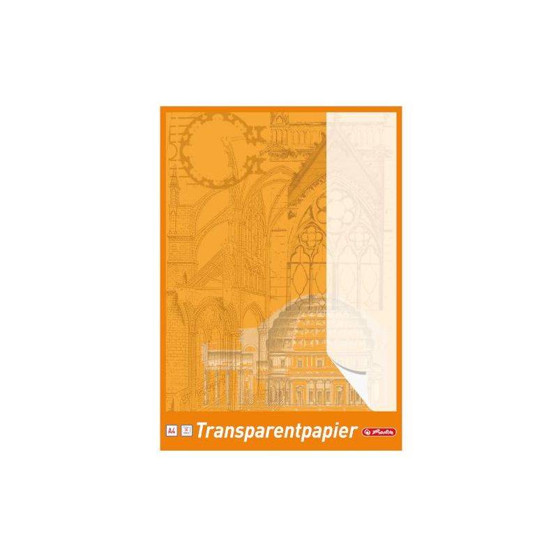 Transparentpapierblock A4 65g/qm 30 Blatt-0