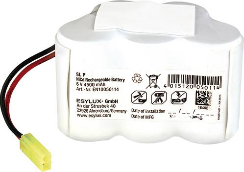 ESYLUX Ersatzakku SLPBATT.NiCd4500mAh