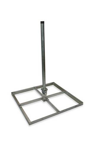Televes BS40/4 - Zubehör Antennen - Balkonständer für vier Betonplatten - feuerv-0