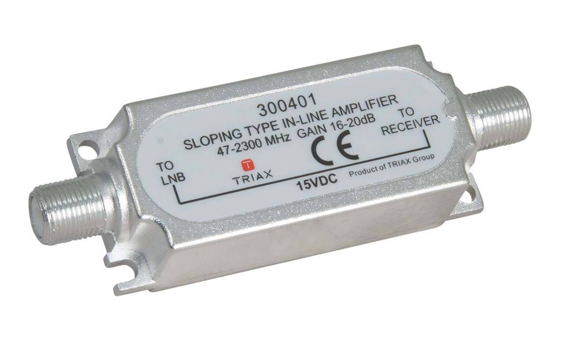 Triax Inlineverstärker SAT+Terr.47-2300MHz IN-LINE-0