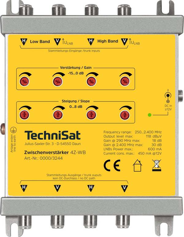 TechniSat Zwischenverstärker 4Z-WB 0000/3244