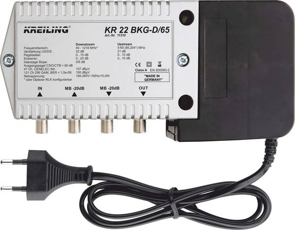 Kreiling Ind. BKG-Verstärker KR 22 BKG-D/65