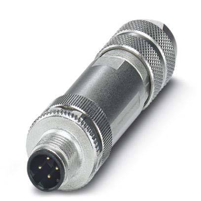 Phoenix Contact Bussystem-Steckverbinder Stecker gerade 4p. SACC-M12MSD #1411046-0