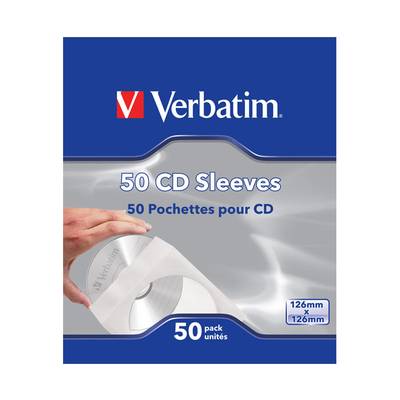 Verbatim Softpack Sleeve f.1Disc(50-Pack) 49992