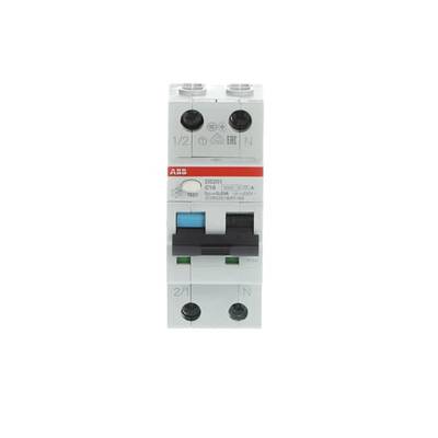 ABB Stotz S&J FI/LS-Schalter 6kA, 1p+N DS201A-C16/0,03-0