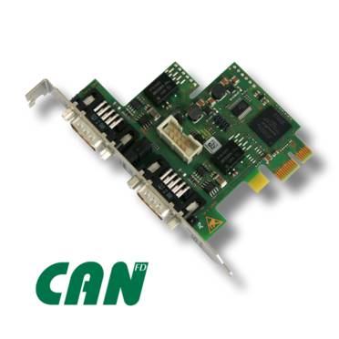 esd CAN-PCIe/402-2-FD - PCI Express Board mit 2 CAN FD Ports-0