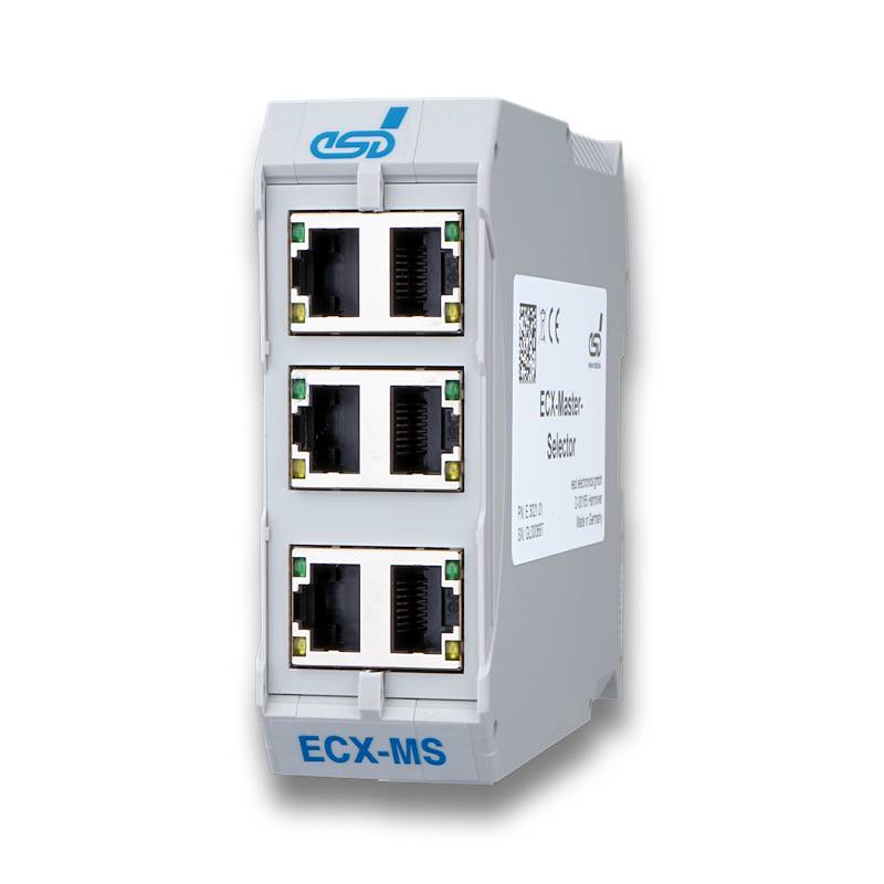 esd ECX-Master-Selector Dual Ethernet-Master-Selector für kabelredundante EtherCAT®, Sercos III, PROFINET®, ... -Master-0