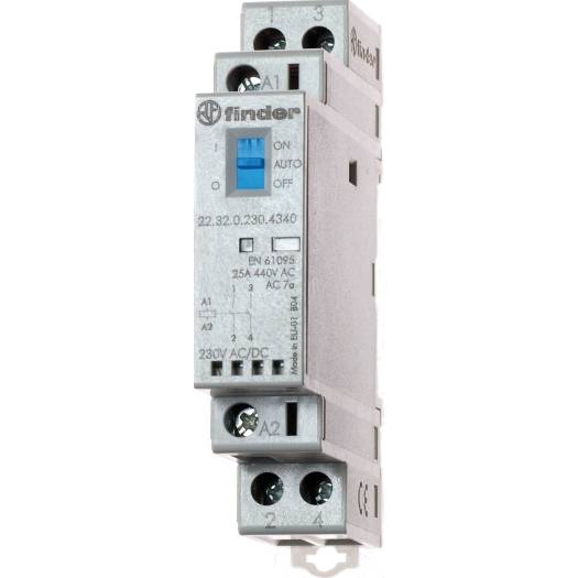 FINDER REG-Relais 25A, 24V, 2 Schl.-1