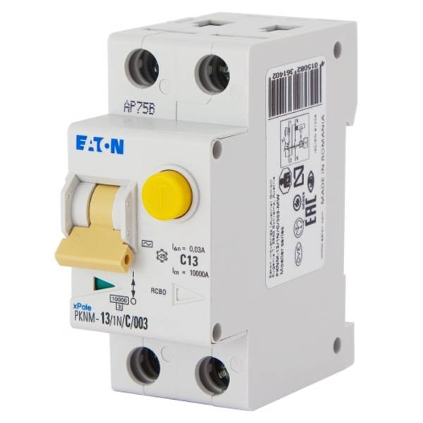 EATON Eaton FI/LS-Kombination, 16A 2pol, 0,03A, B-Char.