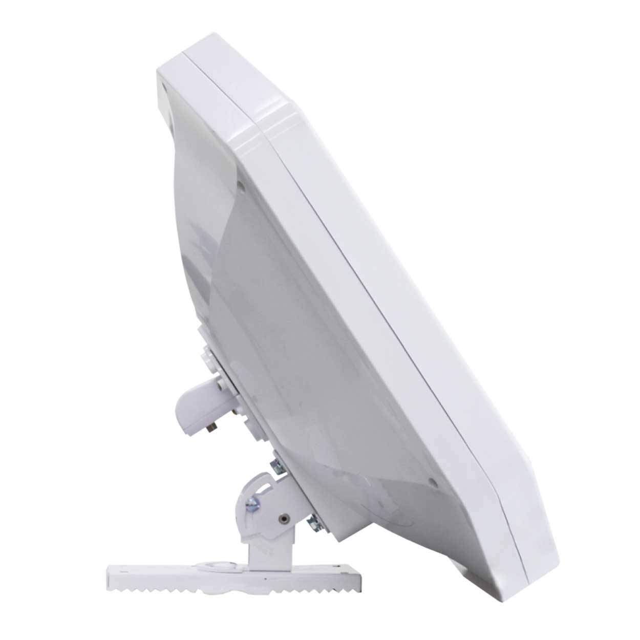 PremiumX FLAT50 Sat Flachantenne 2 Teilnehmer flache SatellitenSchüssel Satelliten-Antenne | Twin LNB-1