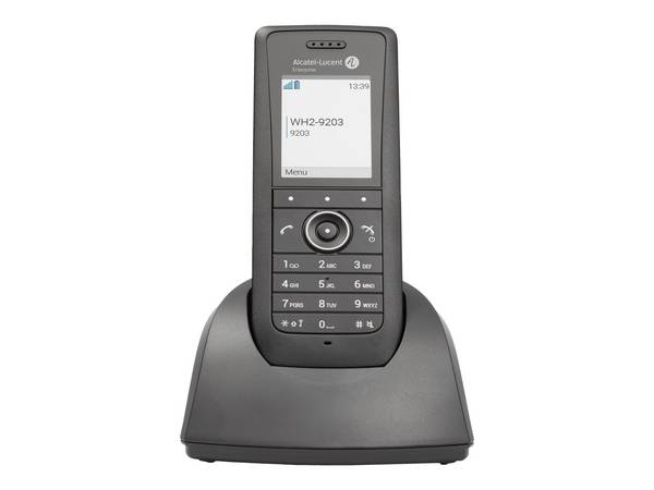Alcatel 8168s WLAN-Mobilteil mit Set Akku Gürtelclip WLAN