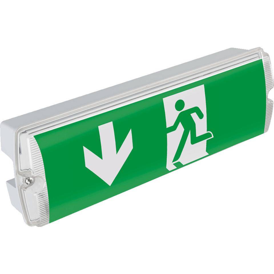 b-lite LED-Sicherheits- und Rettungszeichenleuchte V-Lux Standard, 352x110x64mm-0