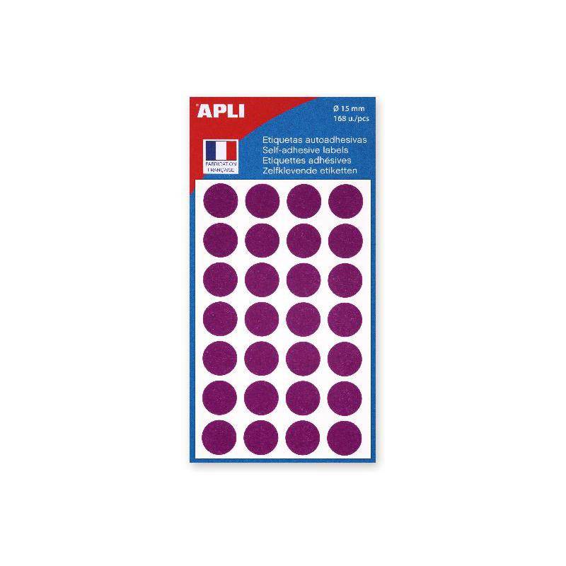 APLI Markierungspunkte, Durchmesser: 15 mm, violett-0