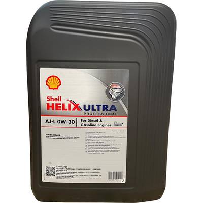 Shell Helix Ultra Professional AF-L 0W-30 20 Liter Motorenöl für Ford ACEA C2, Ford WSS-M2C-950A
