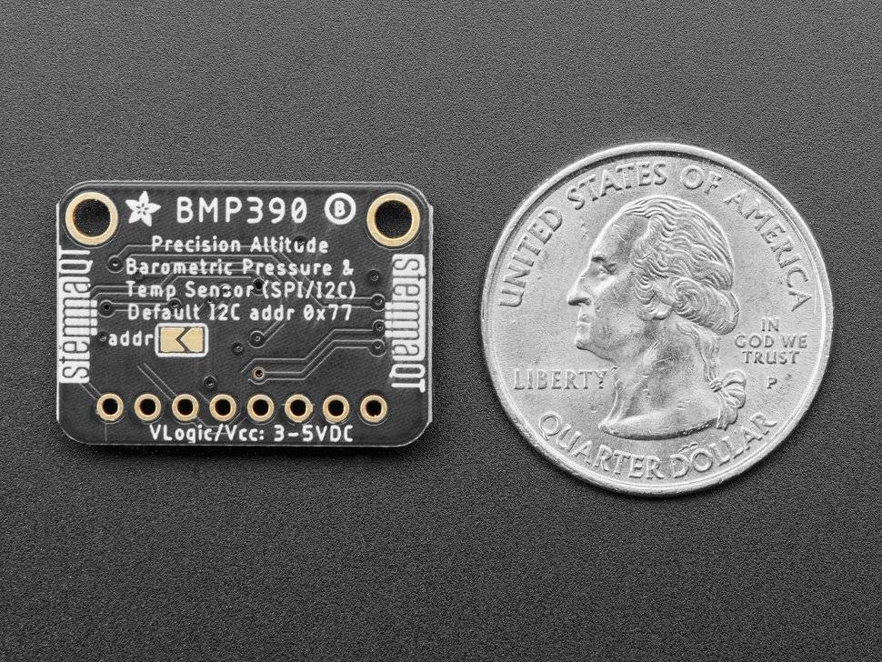 Adafruit BMP390 Precision Barometric Pressure Sensor Altimeter STEMMA QT Qwiic-4