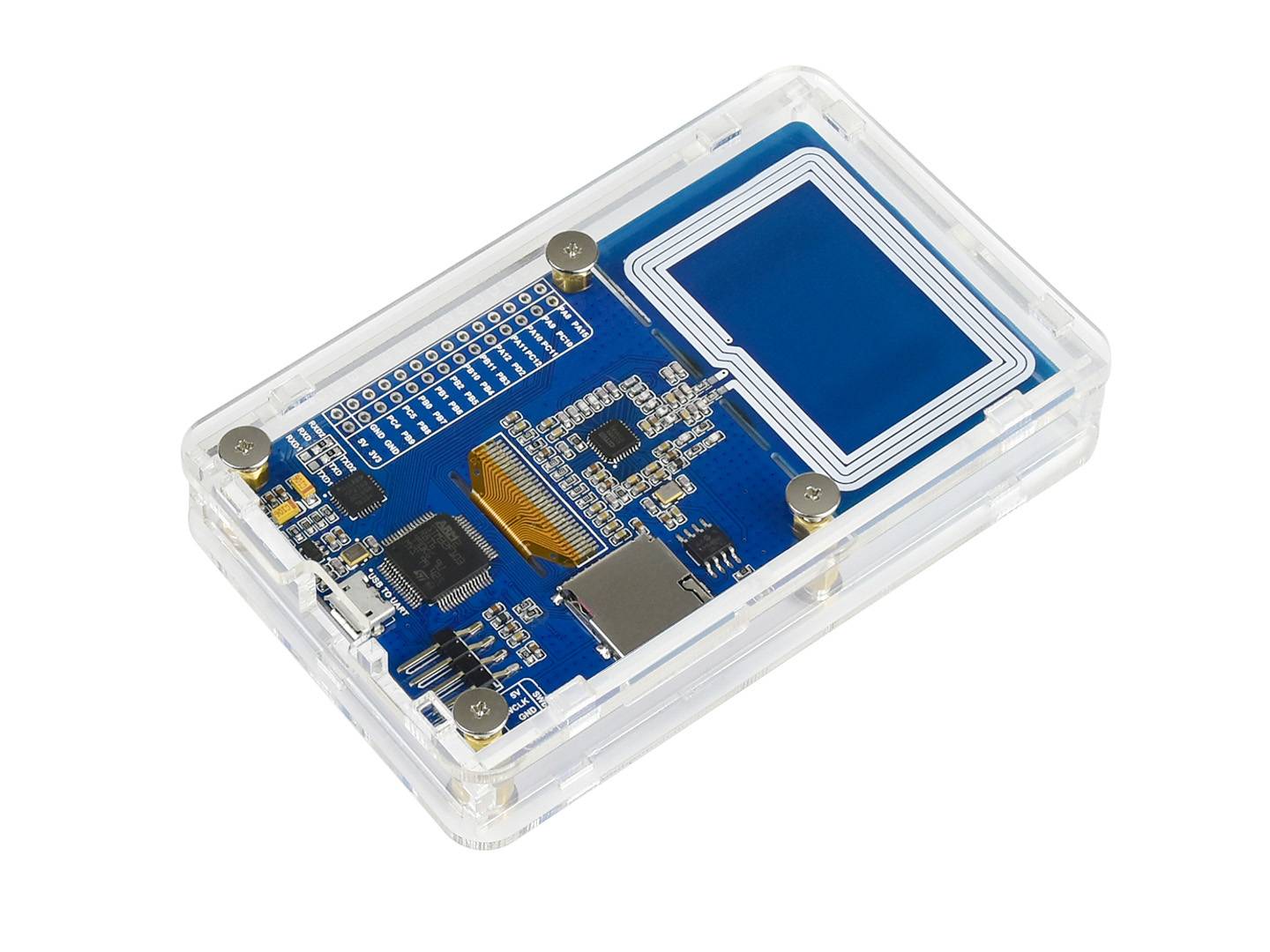 WaveShare 2.9inch NFC-Powered e-Paper Evaluation Kit, Wireless Powering & Data Transfer-3