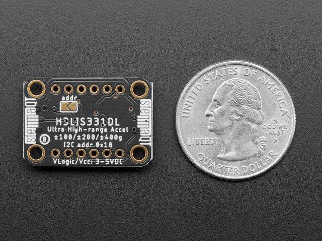Adafruit H3LIS331 Ultra High Range Triple-Axis Accelerometer 4627-2