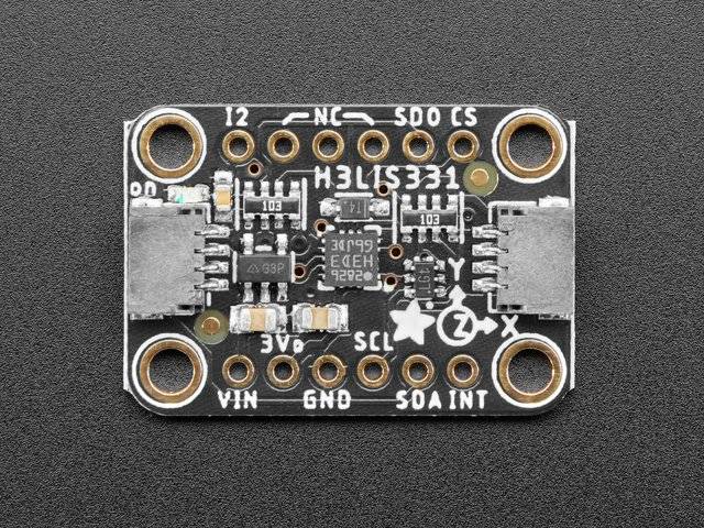Adafruit H3LIS331 Ultra High Range Triple-Axis Accelerometer 4627-4