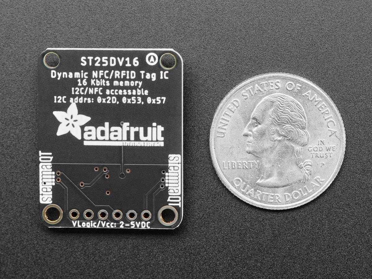 Adafruit ST25DV16K I2C RFID EEPROM Breakout - STEMMA QT / Qwiic-3