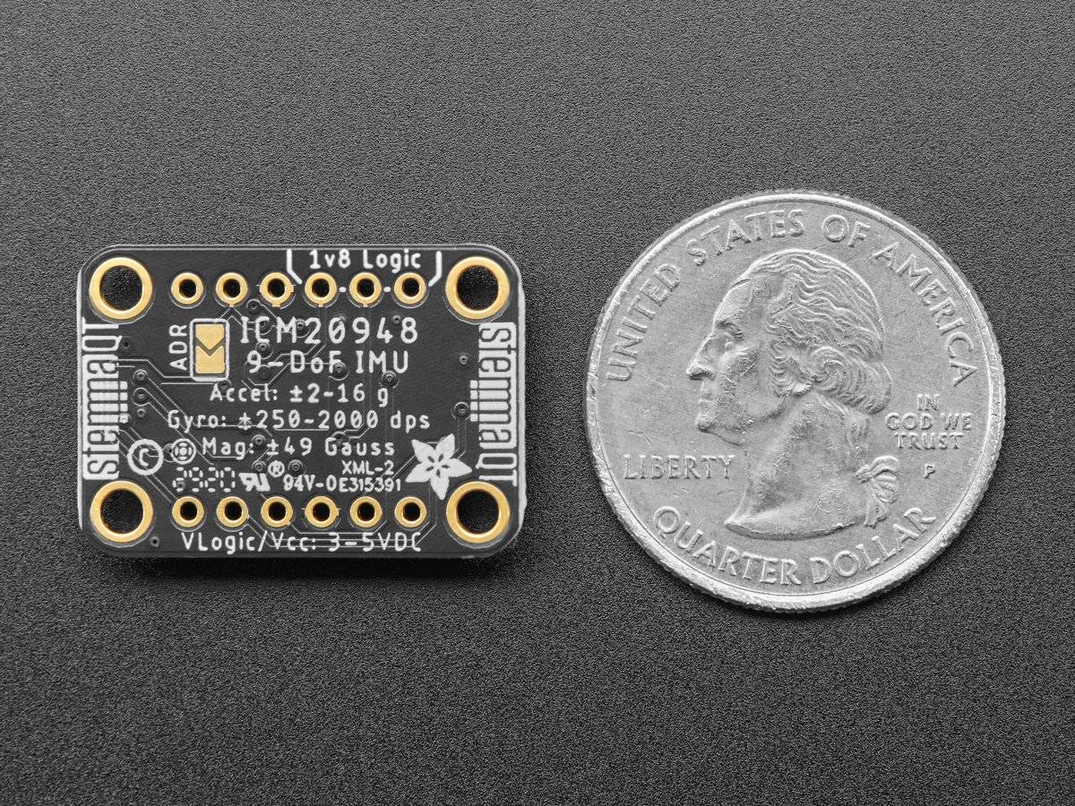 Adafruit TDK InvenSense 9-DoF IMU (ICM-20948) MPU-9250 Upgrade-3