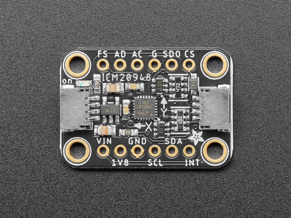 Adafruit TDK InvenSense 9-DoF IMU (ICM-20948) MPU-9250 Upgrade-4