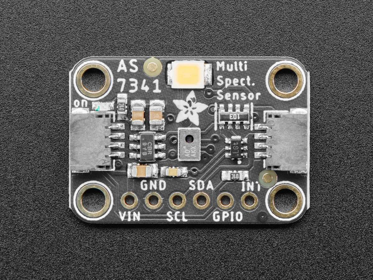 Adafruit AS7341 10-Channel Light / Color Sensor Breakout 4698-4