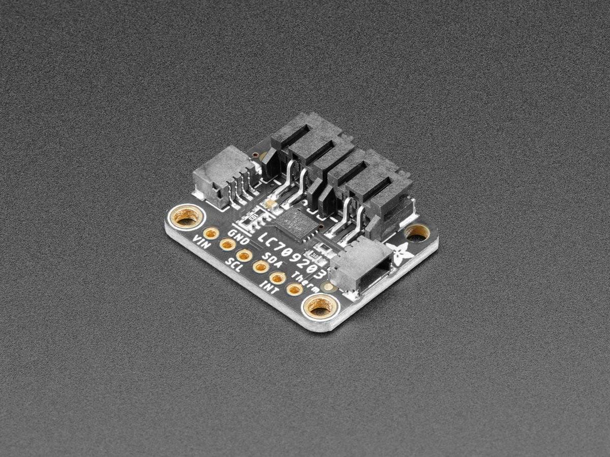 Adafruit LC709203F LiPoly / LiIon Fuel Gauge and Battery Monitor 4712-3