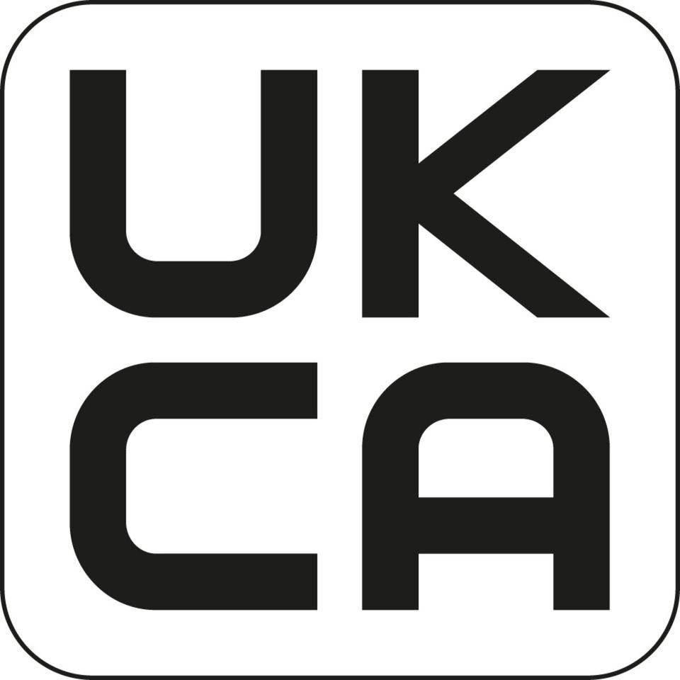 UKCA-Kennzeichen, RoHS konform, Folie, selbstklebend, 15x15mm, 10/Bogen-0