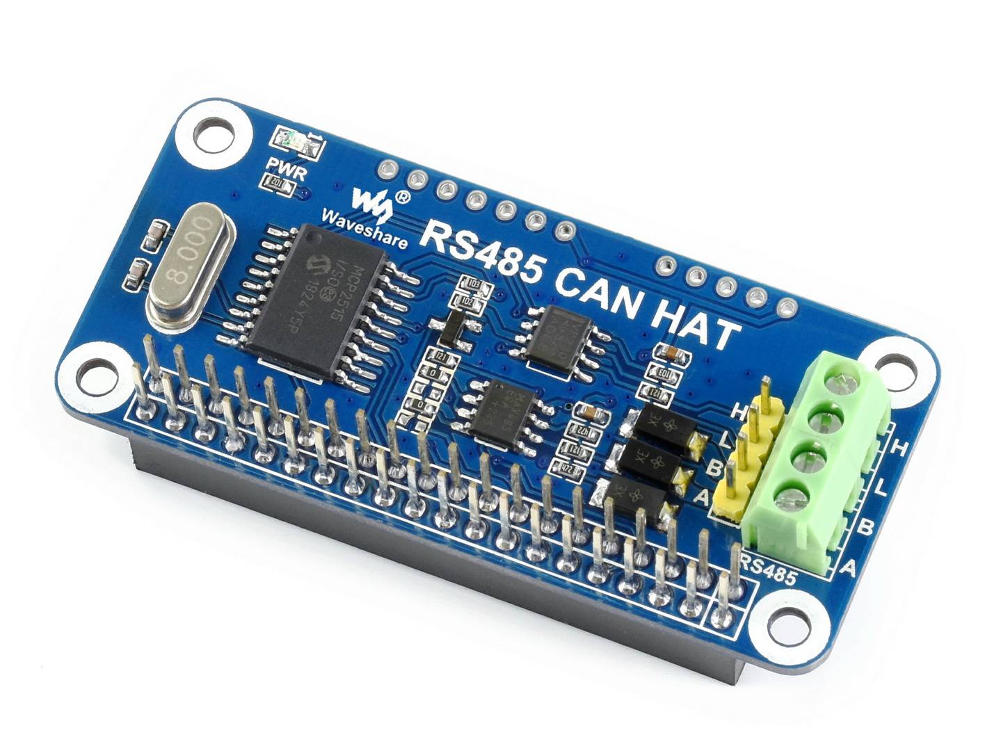 WaveShare RS485 CAN HAT for Raspberry Pi 40PIN GPIO SPI-Schnittstelle-0