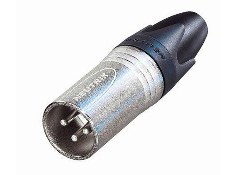 NEUTRIK NC 3 MXX XLR-Kabelstecker 3 polig Metall mit Zugentlastung-0