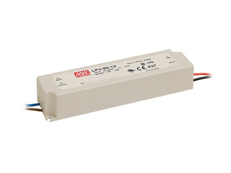 LPV-60-48 ; Schaltnetzteil LED Netzteil 60W 48V 1,25A ; MeanWell 