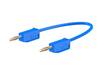 Stäubli LK205 Messleitung Lamellenstecker 2 mm Lamellenstecker 2 mm 7.50 cm Blau 1 St.